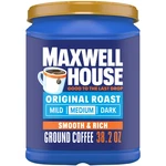 Maxwell House Original Roast Ground Coffee, 38.2 Oz Canister Medium. Fixed Price $22.85.