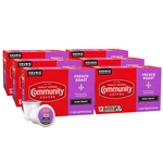 Community Coffee French Roast Pods Extra Dark 12 Count Pack 6. Fixed Price $65.23.
