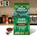 Green Mountain Roasters Dark Magic Ground Coffee, Roast, 12 Oz Bag. Fixed Price $18.99.