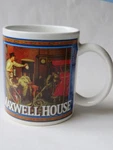 Cup Tea Mug Kraft Foods Maxwell House COFFEE1949 Firemen, 1951 Winter. Fixed Price $17.00.