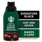 Starbucks Signature Black, Cold Brew Concentrate, Iced Coffee, 32 Fl Oz. Fixed Price $8.99.