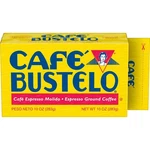 Cafe Bustelo, Espresso Style Dark Roast Ground Coffee, Vacuum Packed 10 Oz Brick. Fixed Price $5.99.