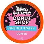 Donut Shop Blend By Java Factory, Medium Roast Coffee 80 Count (pack 1). Fixed Price $64.31.