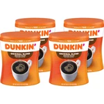 Dunkin' Donuts Original Blend Ground Canister Coffee, Medium Roast, 4PK, 30 Oz. Fixed Price $92.45.
