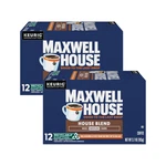 Maxwell House Blend Coffee K Cup Single Serve, 24 Count. Fixed Price $35.11.