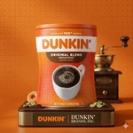 New Dunkin' Original Blend Medium Roast Coffee 30 Oz Canister - Fast Shipping. Fixed Price $84.99.