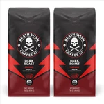 Death Wish Coffee Dark Roast Grounds -16 Oz, Ounce (pack 2),. Fixed Price $48.44.