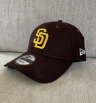 2 San Diego Padres 940 Basic Snapback New Era Cap Brown -nwt. Fixed Price $30.00.