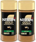 Nescafe Gold Decaf Velvety Crema Espresso Roast 2 Pack. Fixed Price $34.95.