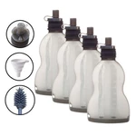 Reusable Silicone Food Yogurt Apple Sauce Pouches - 4 Pack Squeeze. Fixed Price $12.99.