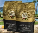 2 Royal Kona Coffee Blend Pacific Roast 10% Medium-dark Ground 40 Oz. Fixed Price $73.00.