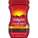 Folgers Classic Roast Instant Coffee Crystals (16 Oz.). Fixed Price $30.53.