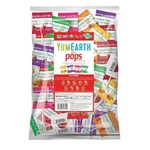 Yumearth Organic Variety Pack, 250 Fruit Flavored Favorites Lollipops. Fixed Price $73.48.