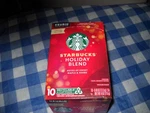 Starbucks K-cup Coffee Pods Holiday Blend 10 Bb 7/2026. Fixed Price $12.00.