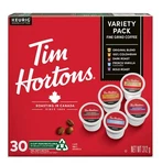Tim Horton's Variety Kcup 30 Count. Fixed Price $49.96.