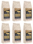 Moose Munch By Harry & David, Butterscotch Caramel Ground Coffee, 6/12 Oz Bags. Fixed Price $39.00.