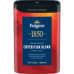 Folgers 1850 Expedition Blend Medium Roast Coffee, 12 Oz Recyclable Canister. Fixed Price $13.83.