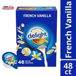 International Delight French Vanilla Coffee Creamer Singles, 48 Count. Fixed Price $9.40.