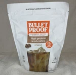 Bulletproof High Protein Iced Coffee Mix Original 12G Whey Instant 13.8 Oz. Fixed Price $12.00.