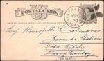 U.s., 1878. Calif Postal History, San Francisco (870) - Fresno. Fixed Price $14.00.