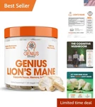 120 Organic Lion's Mane Mushroom Capsules - Antioxidant Rich & Focus Enhancer. Fixed Price $52.19.