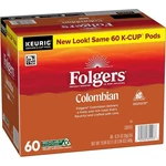 Folgers Colombian Medium Roast Keurig K-cup Coffee Pods 60CT. Fixed Price $39.99.
