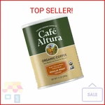 Cafe Altura Ground Organic Coffee, Regular Roast, 12 Oz Can. Fixed Price $18.54.
