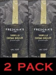 Frederik's Vanilla Creme Brulee Ground Coffee Light Roast 12 Oz Bag - Pack. Fixed Price $55.99.