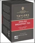 Taylors Of Harrogate English Breakfast Rich & Bright Black Tea, 50 Teabags. Fixed Price $11.90.