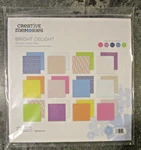 Creative Memories 12X12 Bright Delight Designer Paper Pack (12) From Secret Box. Fixed Price $12.00.