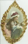 1880'S Cheon Tea C.d. Kenny Die Cut Coffee Plant Leaf Victorian Trade Card #f. Fixed Price $20.12.