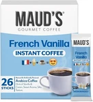 Maud's French Vanilla Instant Coffee, 26 Ct, Araa Medium. Fixed Price $20.98.