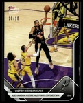 2025-26 Topps Now Nba 170 Victor Wembanyama San Antonio Spurs Win Black 10/10. Fixed Price $499.99.
