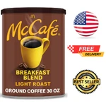 Mccafe Breakfast Blend Ground Coffee 30 Oz Canister Rich Vibrant Flavor Arabica. Fixed Price $34.99.
