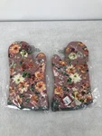 Sur La Table Fall Botanical Oven Mitt (2 Pack) - New. Fixed Price $19.99.