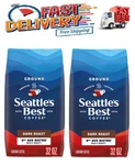 2-PACK Seattle's Best 6TH Ave Bistro Level Ground Coffee 64 Oz Free Shipping!!. Fixed Price $47.53.