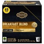 Kroger Private Selection Breakfast Blend Light Roast Coffee Pods 48 K-cups Food. Fixed Price $34.95.