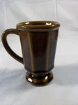 Chefs Ware Usa Brown Octagon Footed Coffee Cup/mug Restaurant 6OZ. Fixed Price $15.00.