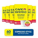 Bold Latin Flavor Caf Bustelo Espresso Pods, 10 Ct X 6. Fixed Price $62.39.
