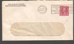 1934 Window Envelope Cover 2390 Mission Street San Francisco Ca. Fixed Price $5.00.