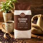 Wellsley Farms Colombian Supremo Whole Bean Coffee 40 Oz 100% Arabica 2 Lb Bag. Fixed Price $38.99.