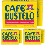 Lot 3 Cafe Bustelo Expresso Dark Roast Ground Coffee Bricks 10 Oz Each. Fixed Price $19.99.