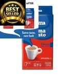 Lavazza Crema Gusto Ground Coffee, 8.82 Ounce (pack 4), Original Version. Fixed Price $37.04.