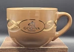 2008 Large Ceramic Godiva Chocolatier Coffee Tea Mug By California Pantry. Fixed Price $12.49.
