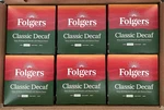 Folgers Classic Decaf Coffee Keurig K-cup Pods, Medium Roast, 10CT Box Pack 6. Fixed Price $39.95.