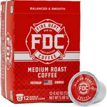Fire Department Coffee, Original Medium Roast, Premium K-cup PODS,12 Pack. Fixed Price $8.62.