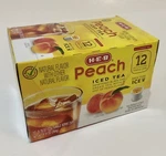 (1) Heb K-cup Pods Sweet Peach Iced Tea 12/BOX Keurig 2.0 H-e-b Texas. Fixed Price $14.50.