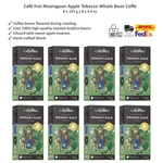 Cafe Frei Nicaraguan Tobacco & Apple Coffee Whole Bean Arabica Gourmet 8X125G. Fixed Price $184.98.