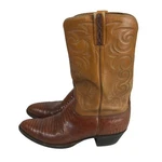 Lucchese San Antonio Vintage Peanut Tegu Lizard 2320PB 90601 10D. Fixed Price $402.74.