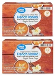 Pack Great Value French Vanilla Cappuccino Mix Medium Roast Coffee Pods 24 Ct. Fixed Price $29.98.